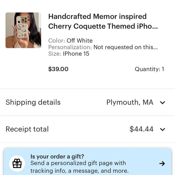 Viral Decorative Charm Phone Case!  Gently used condition <3 - Picture 7 of 7